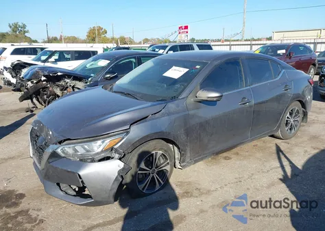 2020 Nissan Sentra Sv Xtronic Cvt z USA, uszkodzony, nr VIN 3N1AB8CV2LY261115